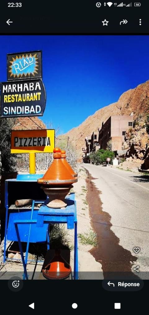 Riad Pizzeria Marhaba Akhendachou n'Ait Ouffi Eksteriør billede